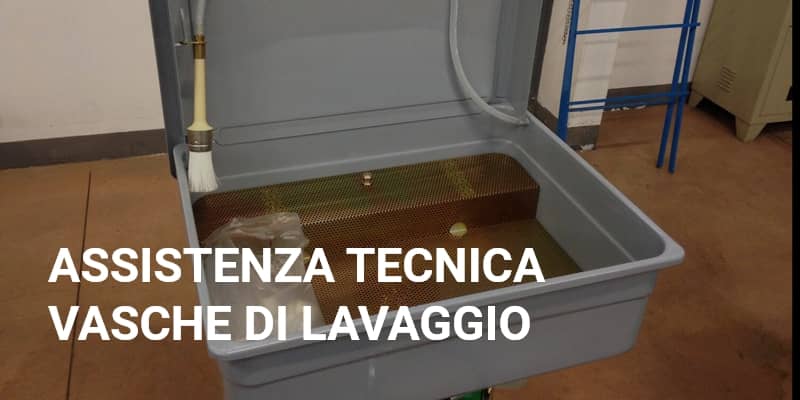 Centro di assistenza tecnica per vasche di lavaggio