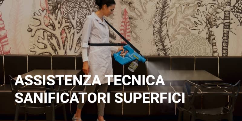 Centro assistenza tecnica sanificatori superfici