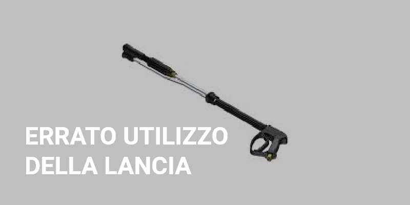 Errato utilizzo della lancia