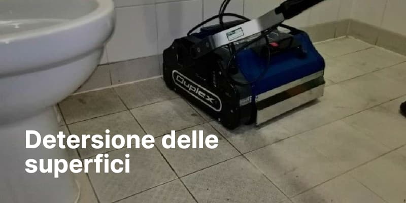 Detersione delle superfici