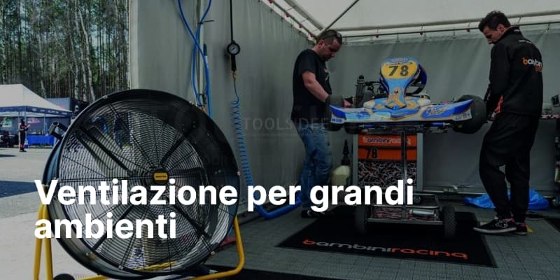 Ventilazione per grandi ambienti