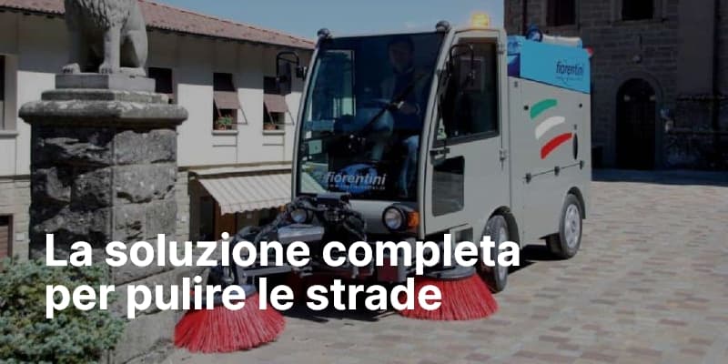 La soluzione completa per pulire le strade