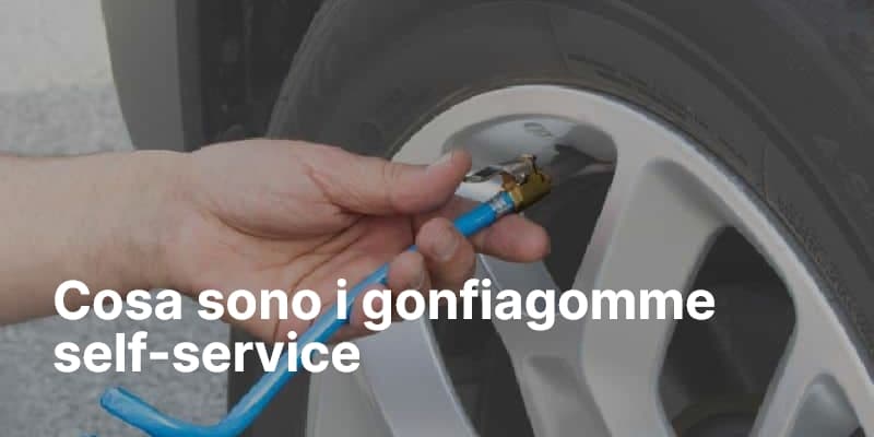Cosa sono i gonfiagomme self-service
