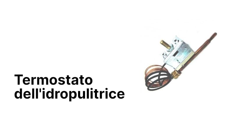 Termostato dell'idropulitrice