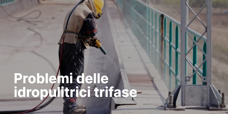 Problemi delle idropulitrici trifase