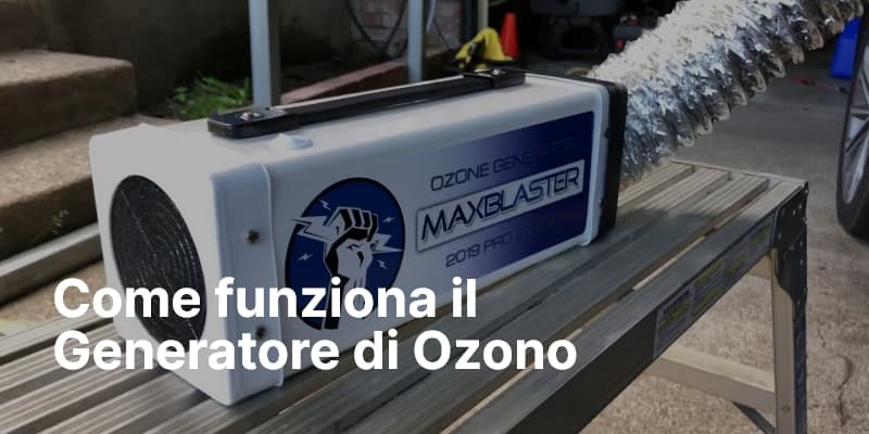 Come funziona il Generatore di Ozono