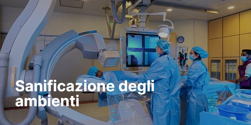 Sanificazione degli ambienti