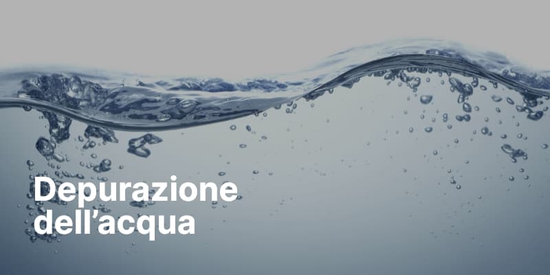 Depurazione dell’acqua