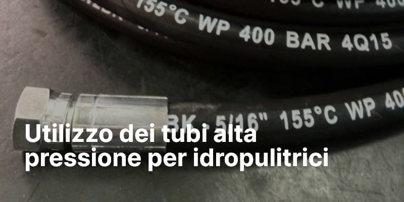 Utilizzo dei tubi alta pressione per idropulitrici