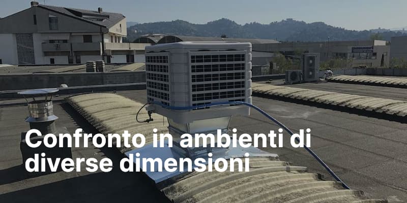 Confronto in ambienti di diverse dimensioni