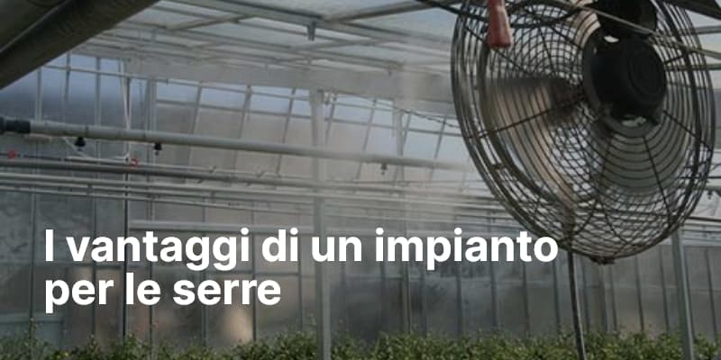 I vantaggi di un impianto per le serre
