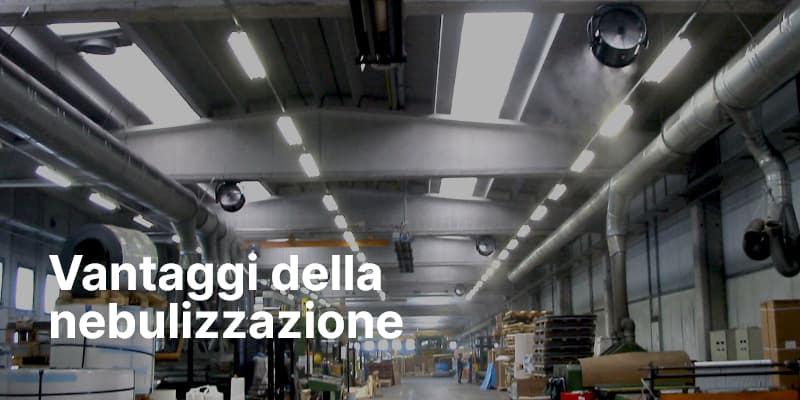 Vantaggi della nebulizzazione